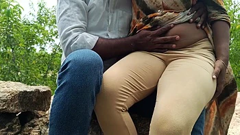 Outdoor Sitting Fuck With Stepsister