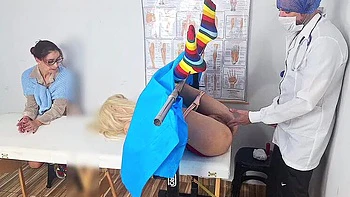 Step Mom Takes Teen Stepdaughter To First Gyno Exam - Redhead Fanny Squirting & Medical Fetish