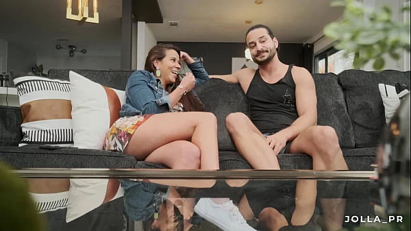 My classmate came over to study for her finals... We ended up fucking in the living room instead