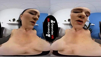 Granny VR Ria Black: Milf, Virtual Reality  Mature Porn