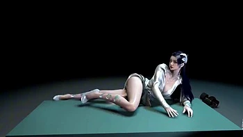 Tian: Doggy, Licking  Big Tits Porn