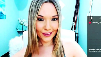 Hot blonde teen tiffany fox strips and masturbates