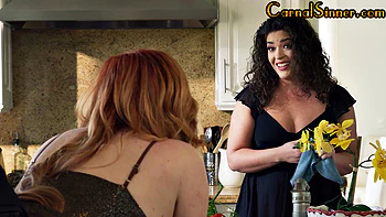 Big-ass redhead analfucked by BBC