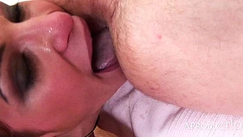 Amber Rayne Deep Throat Rimming Cum Eating Of The Floor