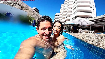 Argentinian Slut Is Picked Up From The Swimming Pool And Fucked In Her Hotel Room