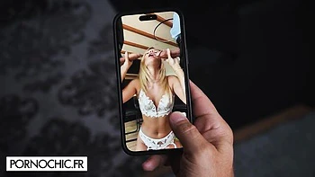 Fmm in threesome scene with bubbly Candi Licious from PORNOCHIC