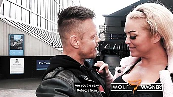 Rebecca Jane Smyth's blonde video by Wolf Wagner Com