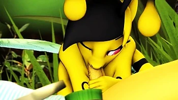 Foxy 3D Superwoman bounces up and down on a cock