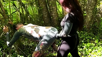 Mistress Lunatika - Forest Pegging Fisting