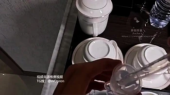 Cute amateur asian gives a wet blowjob