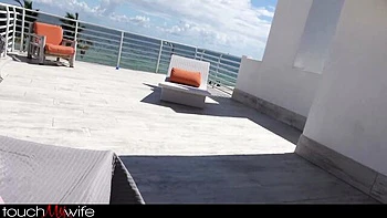 Small tits smut with cover-girl Levi Cash and Peter Green from Touch My Wife