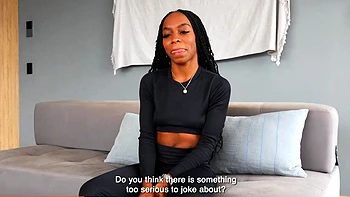 Tight Ebony Latina Slammed Rough By BWC