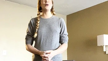 Lovely Blonde With Tight Pussy Masturbate Solo