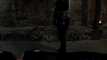 The Mummified Object Of Desire Is Strapped To The Rack –