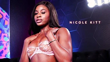 Classy Nicole Kitt - big booty smut - Strip POV