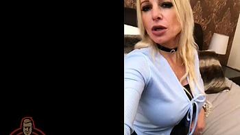 Tara Spades, a busty blonde milf, seduces her stepson in the bedroom.