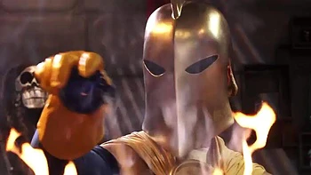 Chica tetona chupa polla en Man of Steel XXX