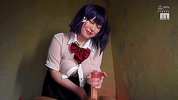 Hot Purple Hair Busty Babe [m]{i}[m]{k}-177