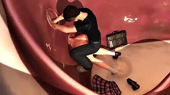 Amateur tetona follada en doggy y chupando