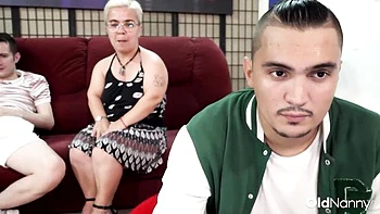 Sexual Sam Bourne at blowjob movie