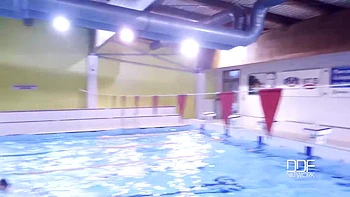 Natural Tit Blonde Delivers Debut POV Blowjob