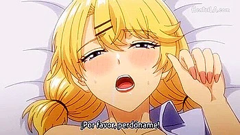 Junges japanisches Mädchen leckt Brüste und wird gespritzt