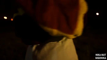 This Is Trash - In Search Of A Millionaire In The Ghetto - Blowjob In A Vacation Point At Night Exclusive Nigonika 2024