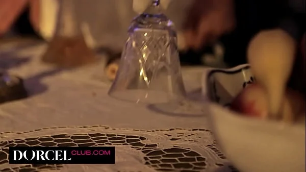 Threesome with beautiful MAID Claire Castel