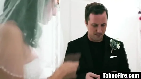 Sleazy guy fucks his stepbrother's bride before wedding