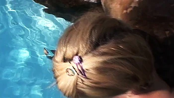 Little Summer fingers her pussy