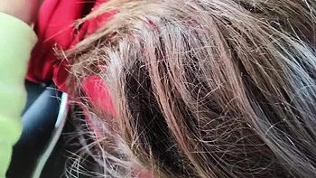 Indian GF Blowjob in Car - Public Sex with Dirty Talk & Screaming