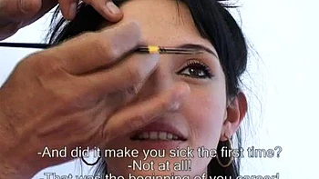 Николь: Грязный латинский буккак и глубокий минет