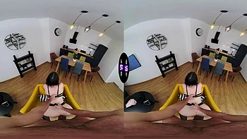 Luna Lynx chaude suce brutalement et chevauche hardcore