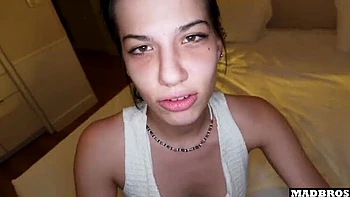 French Amateur Girl Roughly Fucked Doggystyle by Sister’s Boyfriend