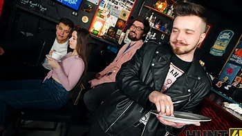 The first time of Andrew Marshall with a mature woman, Sara Bork, in public