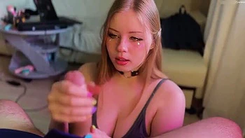 Shy Teen Student Blowjob - Yuiwoo Cum on Tongue POV