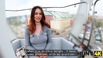 Hunt4k pegação na rua: peitos naturais, anal duro