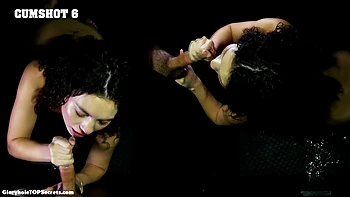 Satine's 11 Cumshots Blowjob Madness