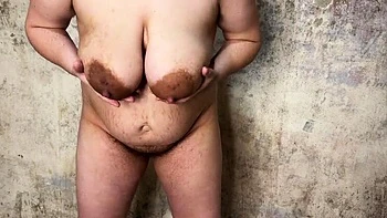 Shy Chubby MILF Mari Double Penetrated Bareback Creampie