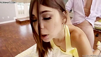 Slender Brunette Riley Reid Gets Fucked Hard in POV