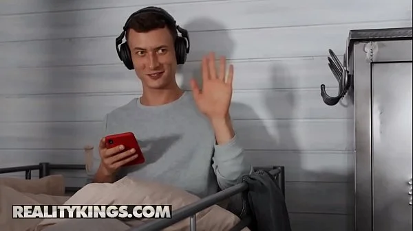 Smoking hot Sybil fills her wet pussy with huge cock - Reality Kings