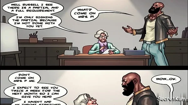 Art Class season #1 ep. #5 - Old Lady wants Big black Cock too  Granny Extreme Deepthroat