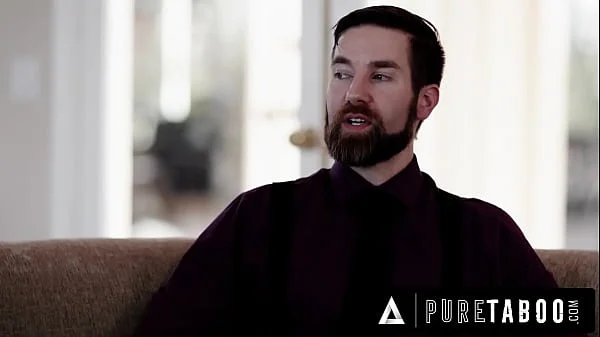 PURE TABOO Gold Digger Anna De Ville Does Everything To Keep Her Boyfriend's Stepfather Quiet