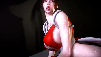 Belle sœur asiatique 3D en cosplay chaud se fait baiser par un gros cock