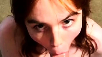 Slutty Redhead Ashla's POV Blowjob
