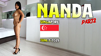 Asiatische Amateurin Nanda C Casting POV