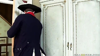 Худая милфа Лела трахнута с минетом и наездницей