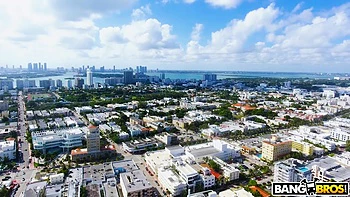 Brune poilue reçoit des leçons de rimming