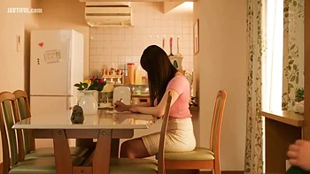 Busty Japanese Brunette Fucks Hard