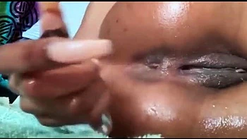 Loren Khalifa Anal Solo - Big Ass Ebony Fucks Herself with Dildo